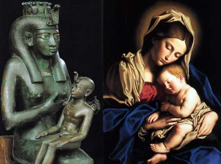 La Diosa Isis y la Virgen María La Diosa Isis y la Virgen María