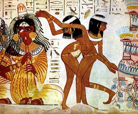 Bailarinas del Antiguo Egipto
