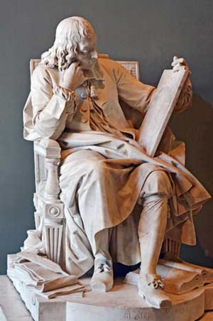 Estatua de Blaise Pascal
