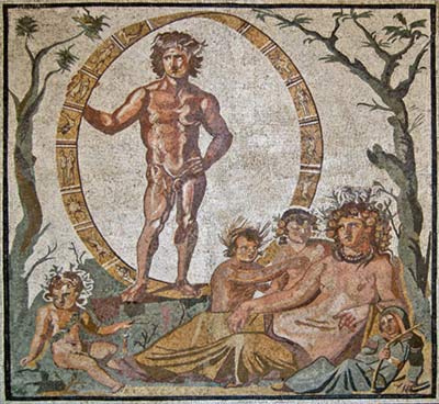 Uranos - Mosaico Romano