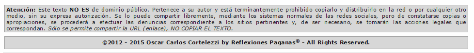 Texto sobre Copyright Texto sobre Copyright