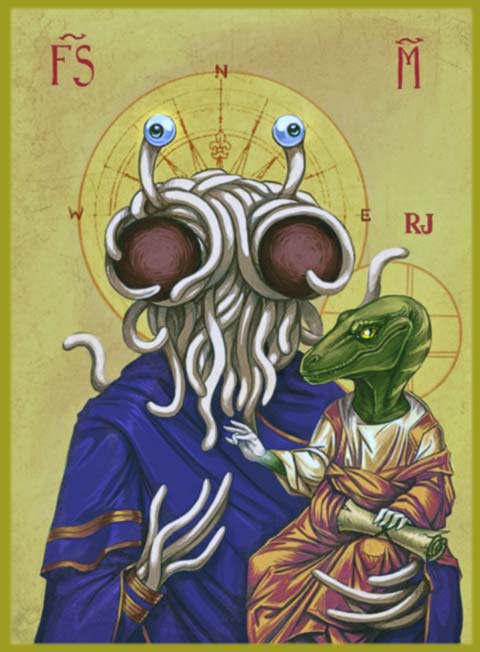 Monesvol - Flying Spaghetti Monster (FSM)